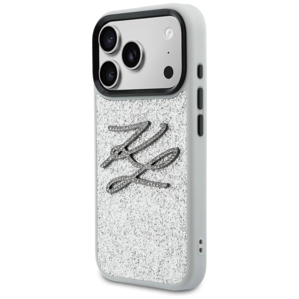 Karl Lagerfeld IML Glitter KL Diamond Logo - θήκη για Apple iPhone 17 Pro - Διάφανο - Image 2