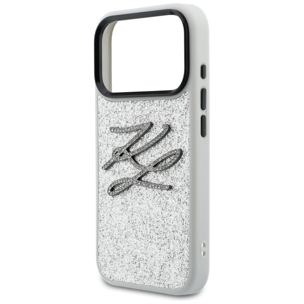 Karl Lagerfeld IML Glitter KL Diamond Logo - θήκη για Apple iPhone 17 Pro - Διάφανο - Image 6