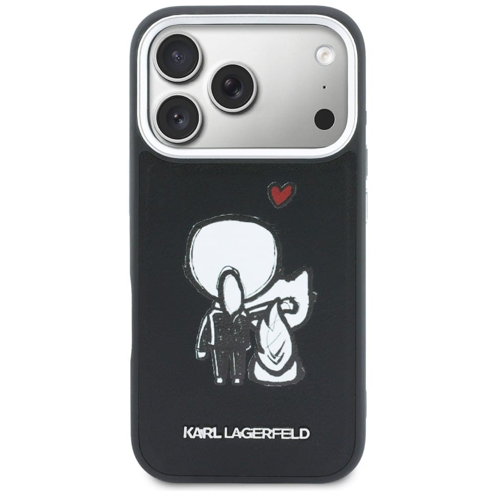 Karl Lagerfeld Karl & Choupette - θήκη για Apple iPhone 17 Pro Max - Μαύρο - Image 3