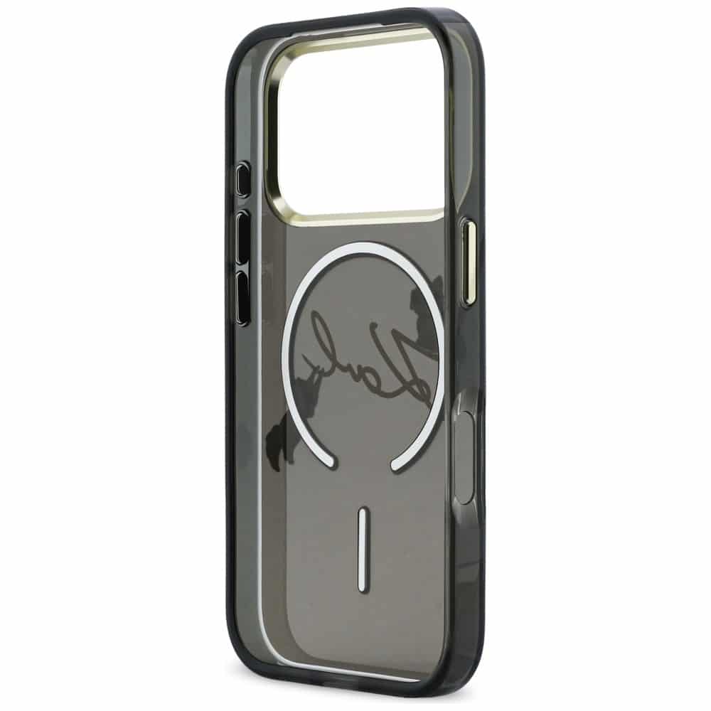 Karl Lagerfeld IML Choupettes Karl Script Logo - θήκη για Apple iPhone 17 Pro Max - Μαύρο - Image 7