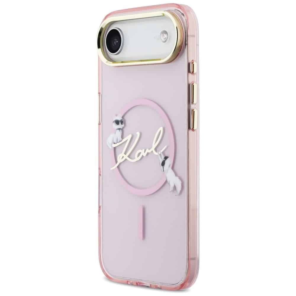Karl Lagerfeld Choupettes Karl Script Logo - θήκη για Apple iPhone Air - Ροζ - Image 2