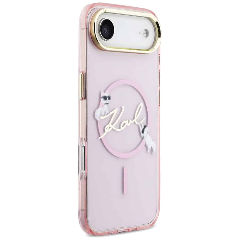 Karl Lagerfeld Choupettes Karl Script Logo - θήκη για Apple iPhone Air - Ροζ - Image 4