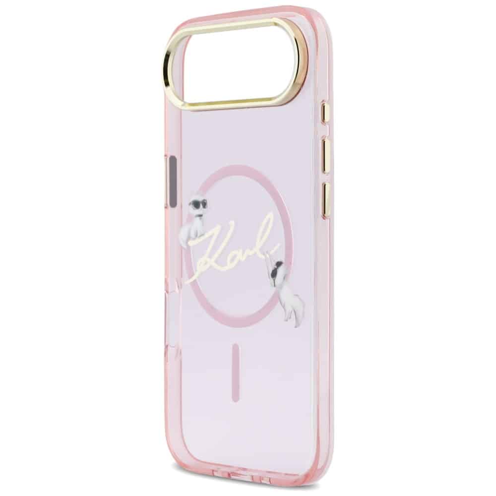 Karl Lagerfeld Choupettes Karl Script Logo - θήκη για Apple iPhone Air - Ροζ - Image 6