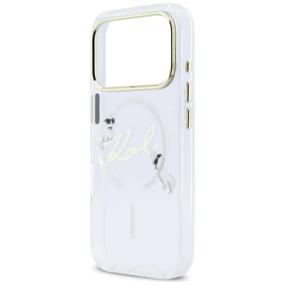 Karl Lagerfeld IML Choupettes Karl Script Logo - θήκη για Apple iPhone 17 Pro Max - Διάφανο - Image 6