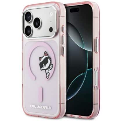 Karl Lagerfeld Peekaboo - θήκη για Apple iPhone 17 Pro - Ροζ