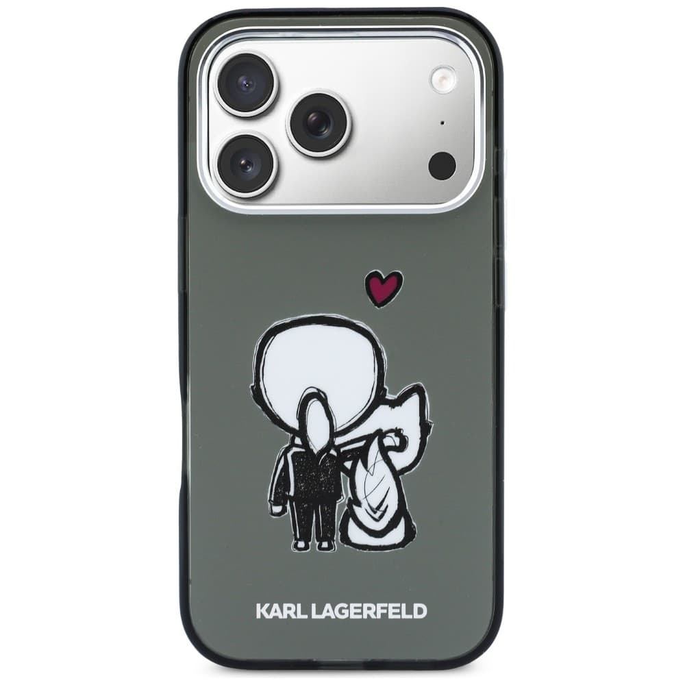 Karl Lagerfeld Karl & Choupette - θήκη για Apple iPhone 17 Pro - Μαύρο - Image 3