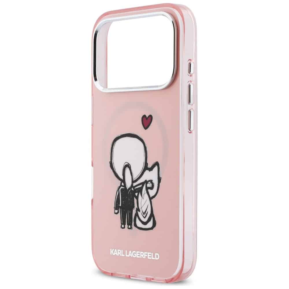 Karl Lagerfeld Karl & Choupette - θήκη για Apple iPhone 17 Pro - Ροζ - Image 6