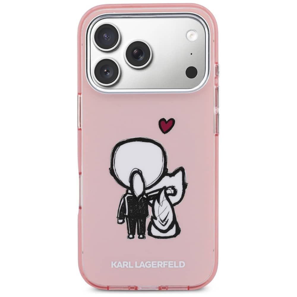 Karl Lagerfeld Karl & Choupette - θήκη για Apple iPhone 17 Pro Max - Ροζ - Image 3