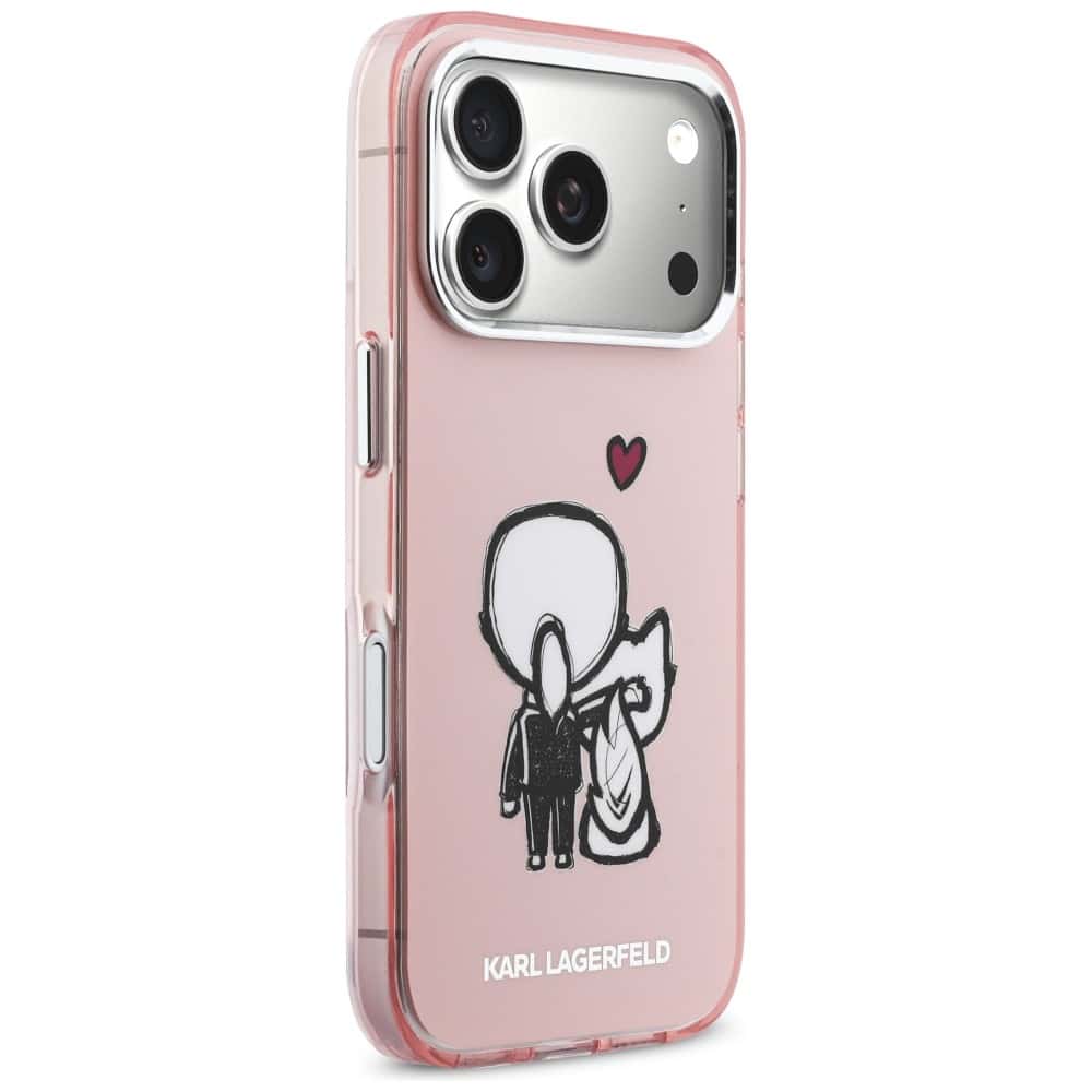 Karl Lagerfeld Karl & Choupette - θήκη για Apple iPhone 17 Pro Max - Ροζ - Image 4