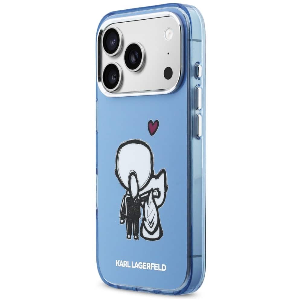 Karl Lagerfeld Karl & Choupette - θήκη για Apple iPhone 17 Pro - Μπλε - Image 2