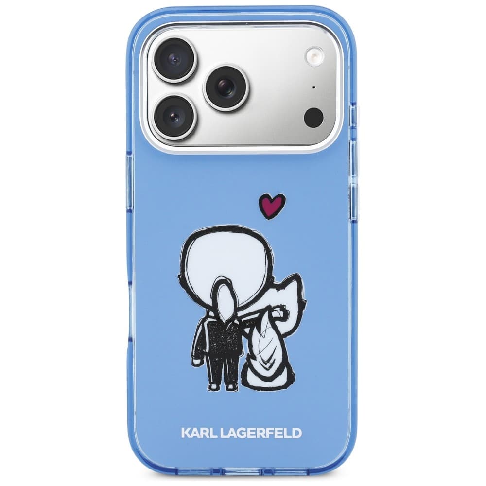 Karl Lagerfeld Karl & Choupette - θήκη για Apple iPhone 17 Pro - Μπλε - Image 3