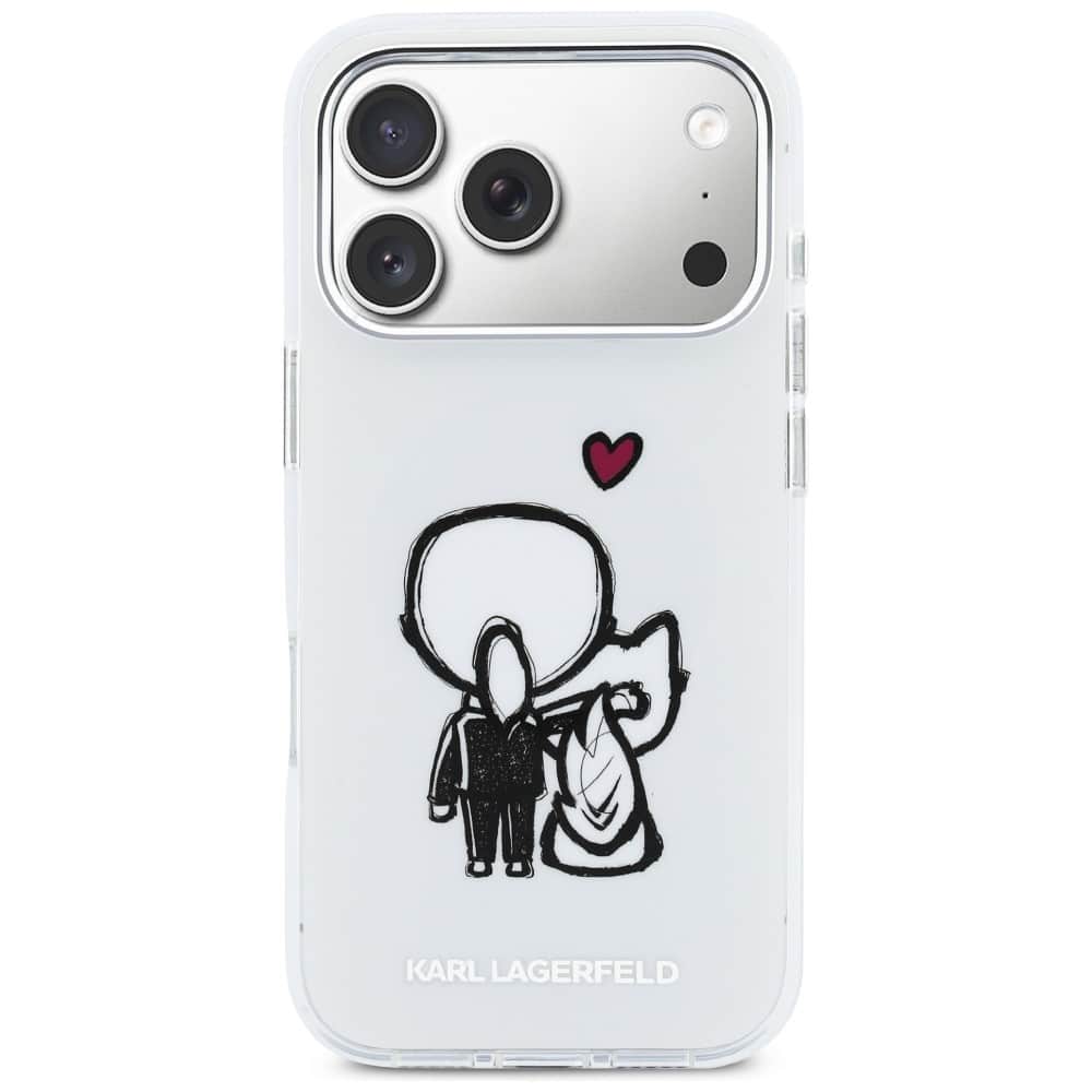 Karl Lagerfeld Karl & Choupette - θήκη για Apple iPhone 17 Pro - Διάφανο - Image 3