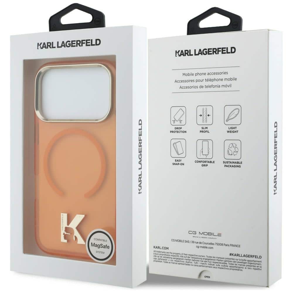 Karl Lagerfeld IML K Head Logo - θήκη για Apple iPhone 17 Pro - Πολύχρωμο - Image 8