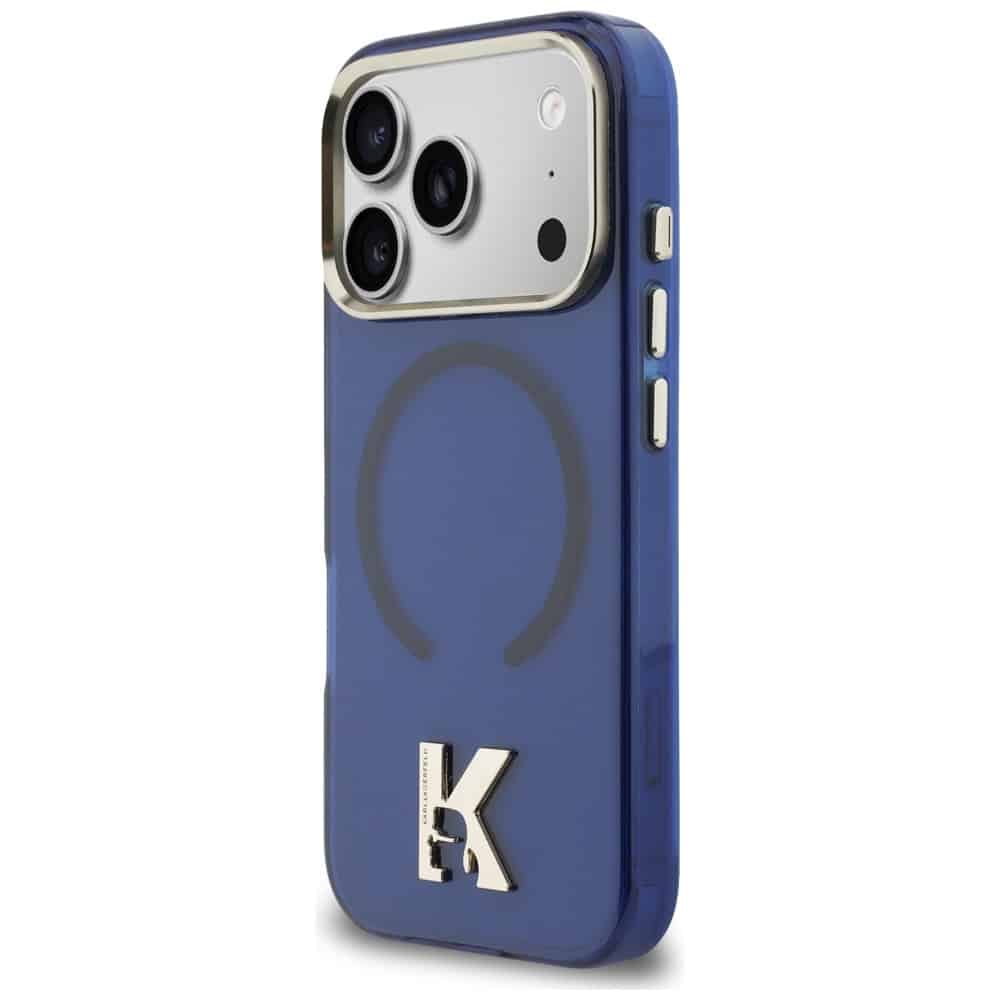 Karl Lagerfeld IML K Head Logo - θήκη για Apple iPhone 17 Pro Max - Μπλε - Image 2