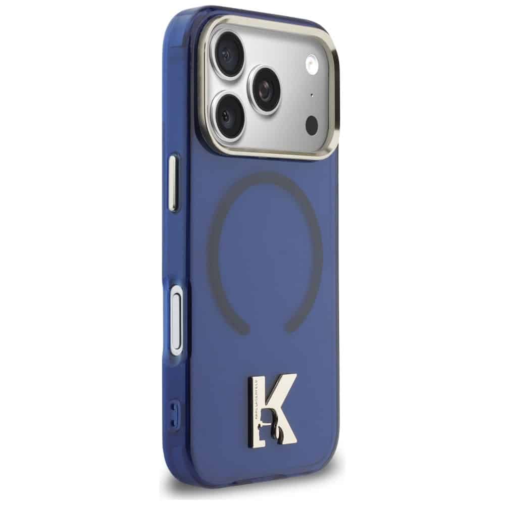 Karl Lagerfeld IML K Head Logo - θήκη για Apple iPhone 17 Pro Max - Μπλε - Image 4