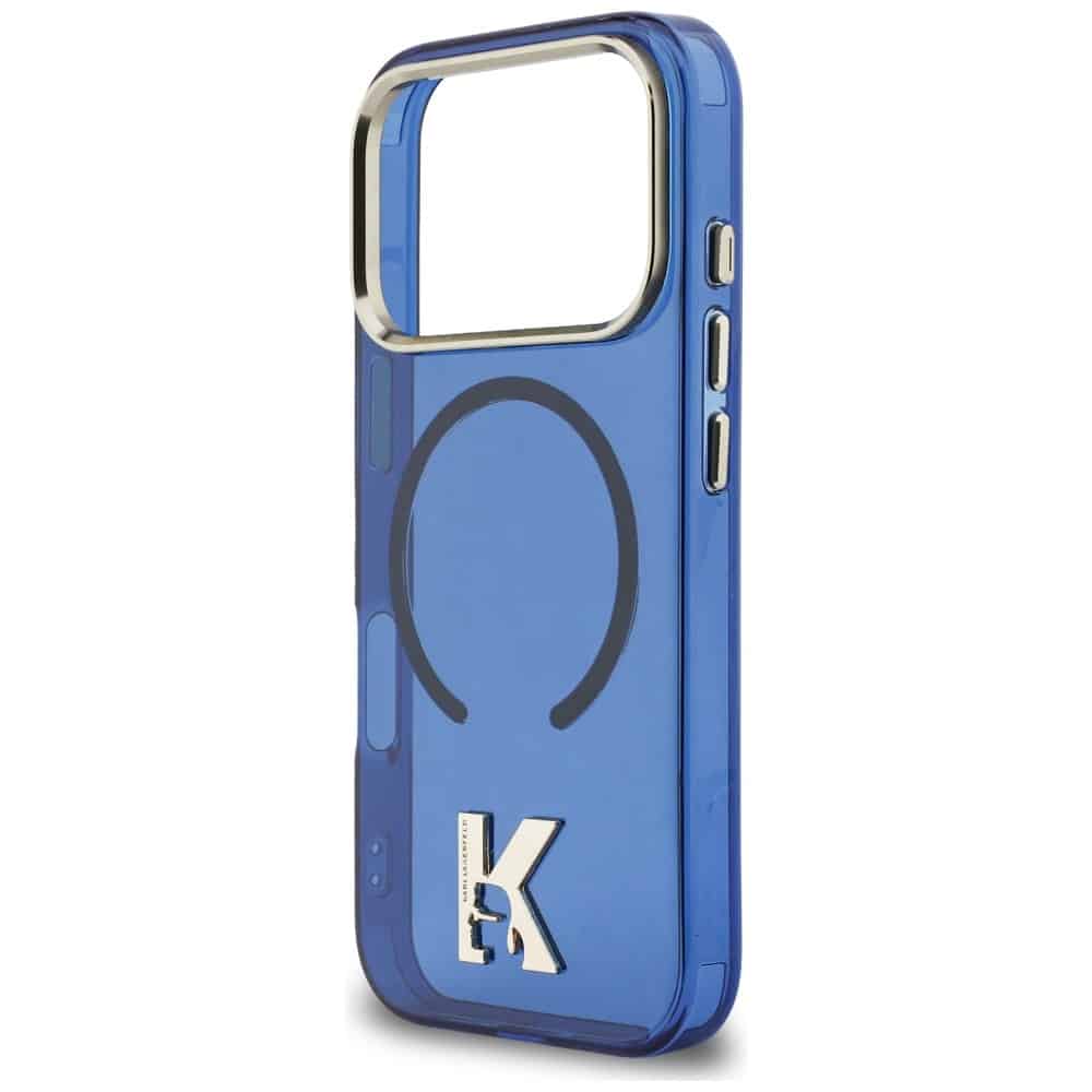 Karl Lagerfeld IML K Head Logo - θήκη για Apple iPhone 17 Pro Max - Μπλε - Image 6