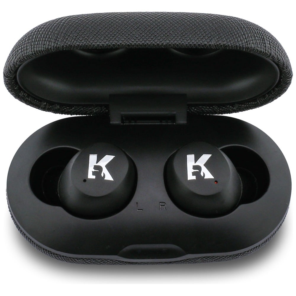Ακουστικά TWS Karl Lagerfeld Saffiano Logo ENC μαύρο - Image 4