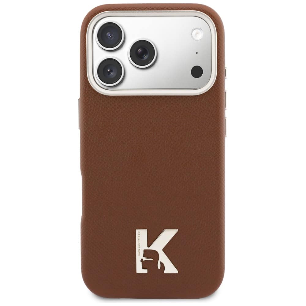 Karl Lagerfeld Karl Head Logo - θήκη για Apple iPhone 17 Pro - Καφέ - Image 3