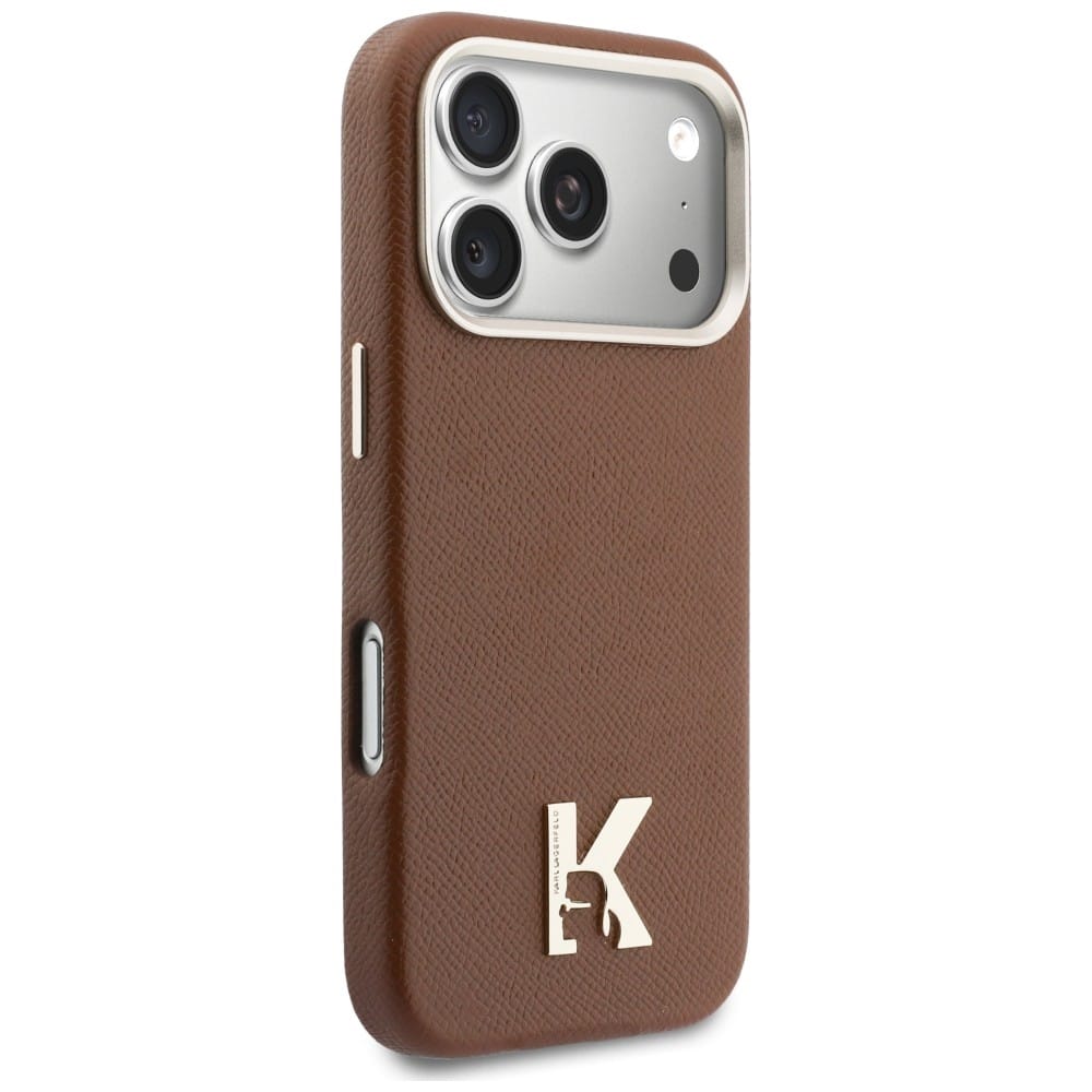 Karl Lagerfeld Karl Head Logo - θήκη για Apple iPhone 17 Pro - Καφέ - Image 4