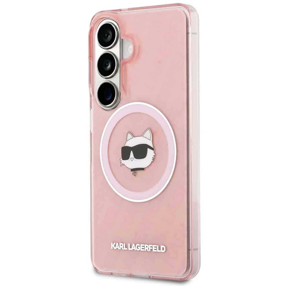 Karl Lagerfeld IML Repeat Chaupette - θήκη για Samsung Galaxy S26 - Ροζ - Image 2