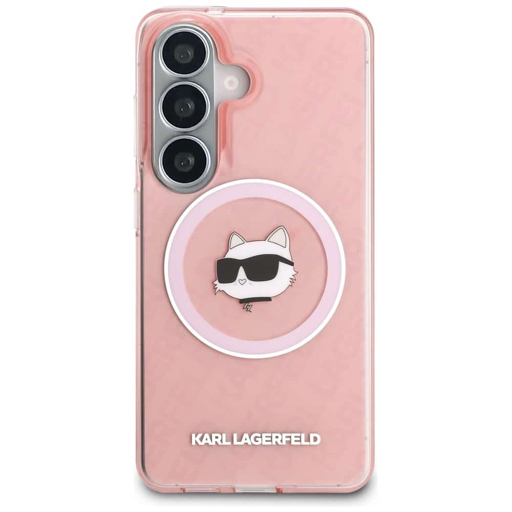 Karl Lagerfeld IML Repeat Chaupette - θήκη για Samsung Galaxy S26 - Ροζ - Image 3