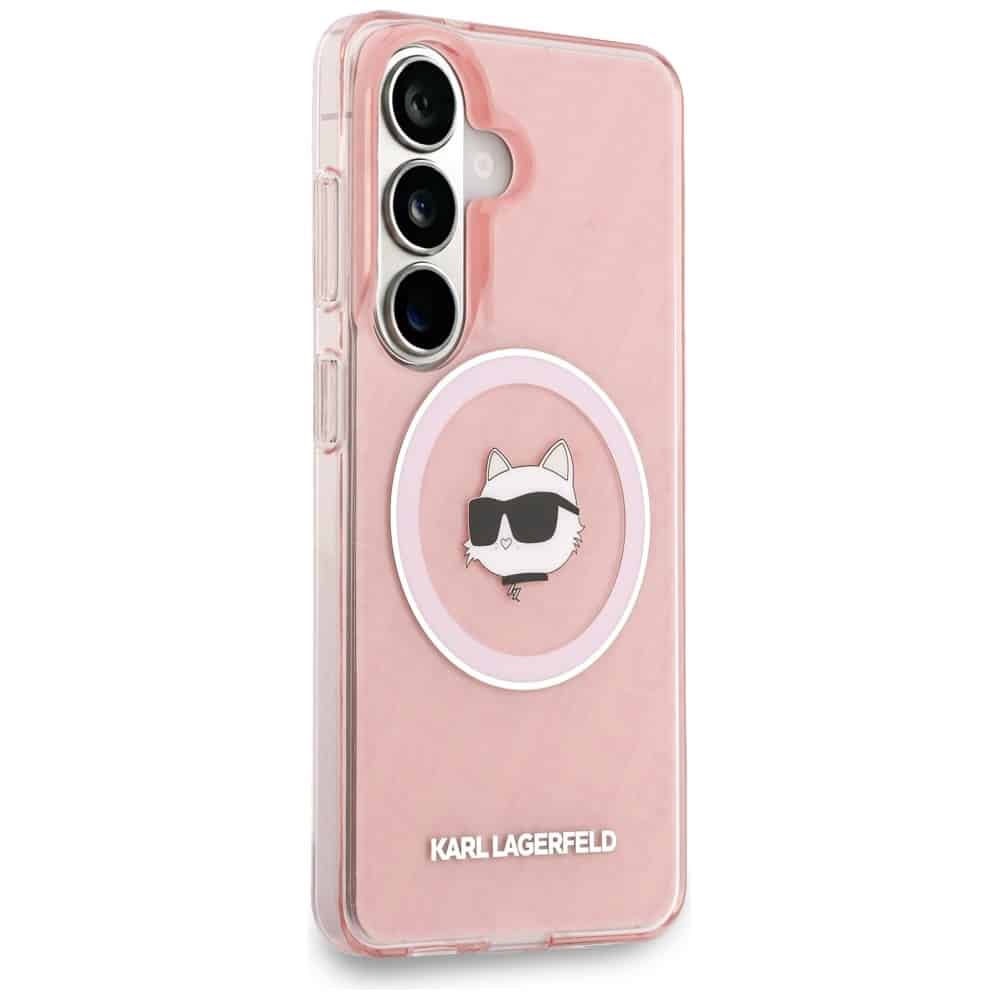 Karl Lagerfeld IML Repeat Chaupette - θήκη για Samsung Galaxy S26 - Ροζ - Image 4