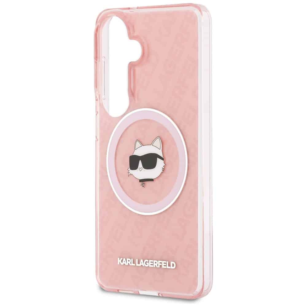 Karl Lagerfeld IML Repeat Chaupette - θήκη για Samsung Galaxy S26 - Ροζ - Image 6