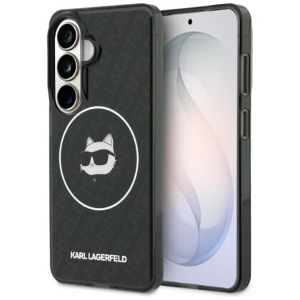 Karl Lagerfeld IML Repeat Choupette - θήκη για Samsung Galaxy S26 - Μαύρο