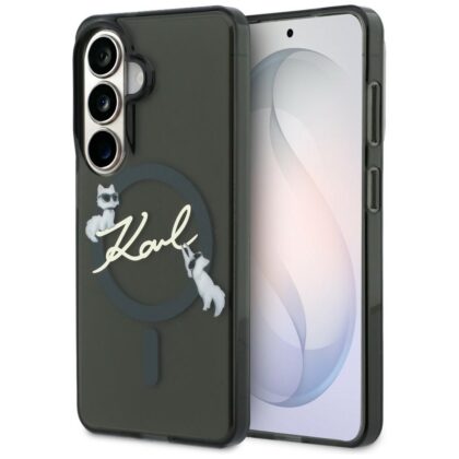Karl Lagerfeld IML KC Script - θήκη για Samsung Galaxy S26 - Μαύρο