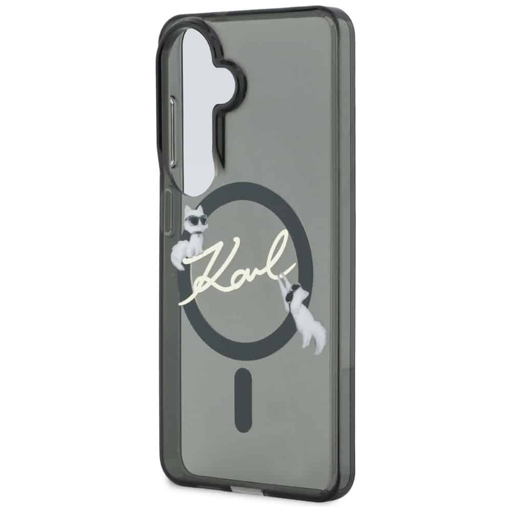 Θήκη Karl Lagerfeld IML KC Script MagSafe για Samsung Galaxy S26 Plus μαύρη - Image 6