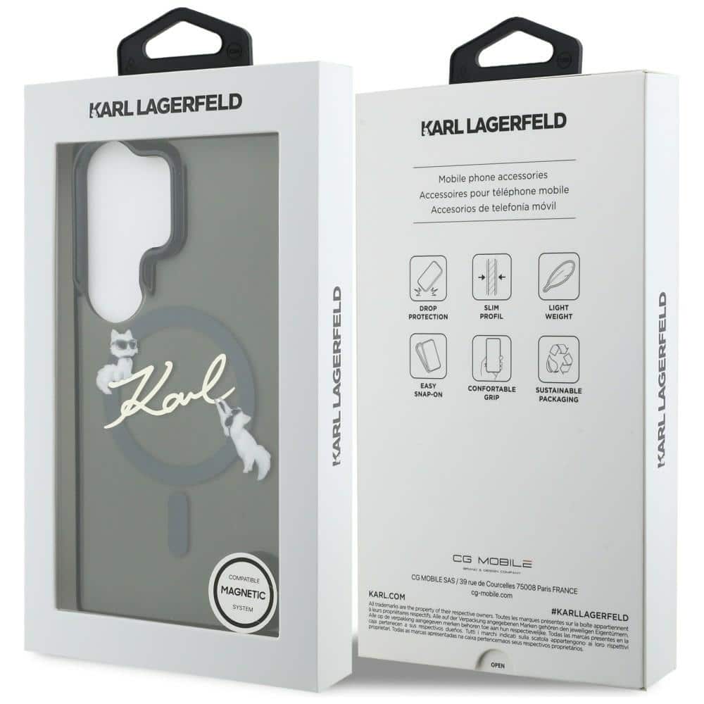 Karl Lagerfeld IML KC Script - θήκη για Samsung Galaxy S26 Ultra - Μαύρο - Image 8