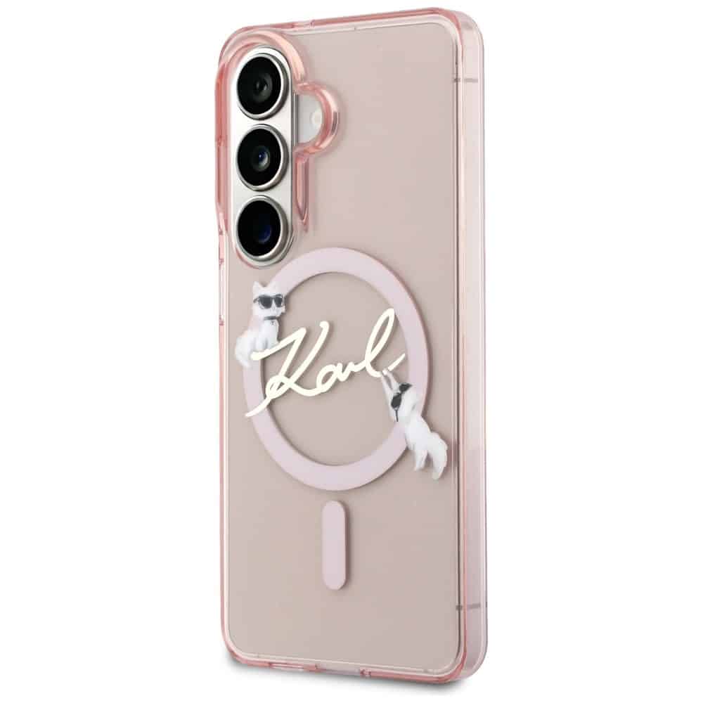 Karl Lagerfeld IML KC Script - θήκη για Samsung Galaxy S26 - Ροζ - Image 2