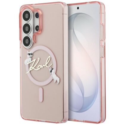 Karl Lagerfeld IML KC Script - θήκη για Samsung Galaxy S26 Ultra - Ροζ