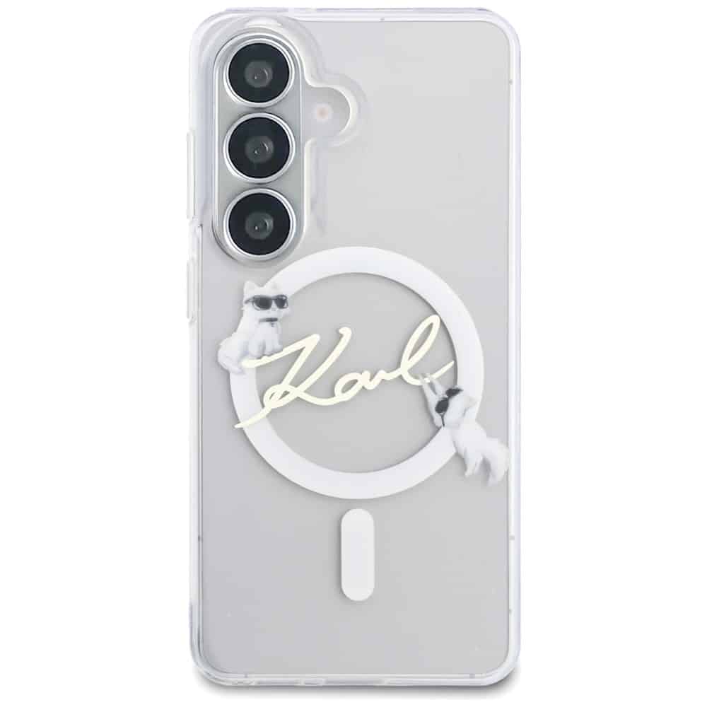 Karl Lagerfeld IML KC Script - θήκη για Samsung Galaxy S26 - Διάφανο - Image 3