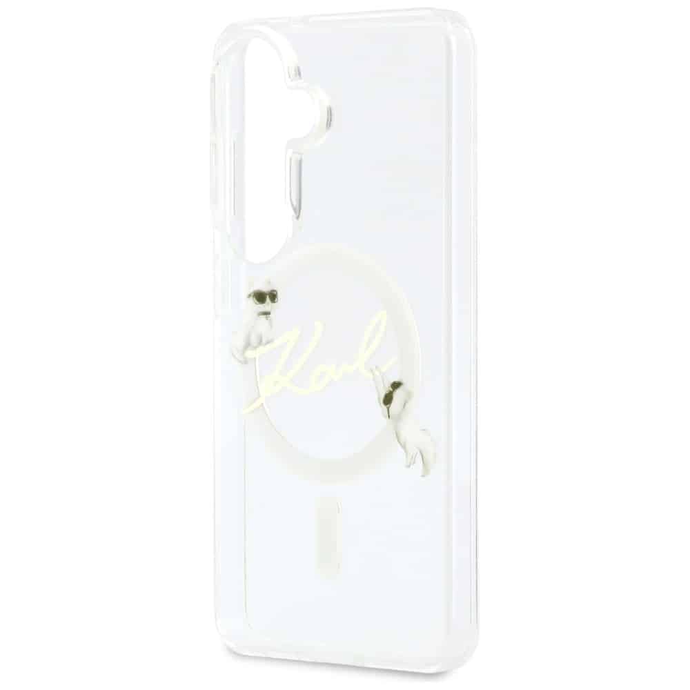 Θήκη Karl Lagerfeld IML KC Script MagSafe για Samsung Galaxy S26 Plus διαφανής - Image 6