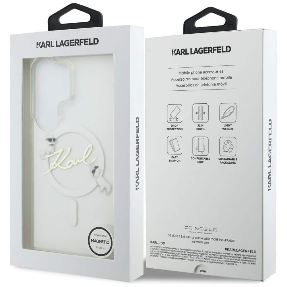 Karl Lagerfeld IML KC Script - θήκη για Samsung Galaxy S26 Ultra - Διάφανο - Image 8