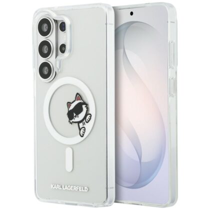 Karl Lagerfeld IML Peekaboo Choupette - θήκη για Samsung Galaxy S26 Ultra - Διάφανο