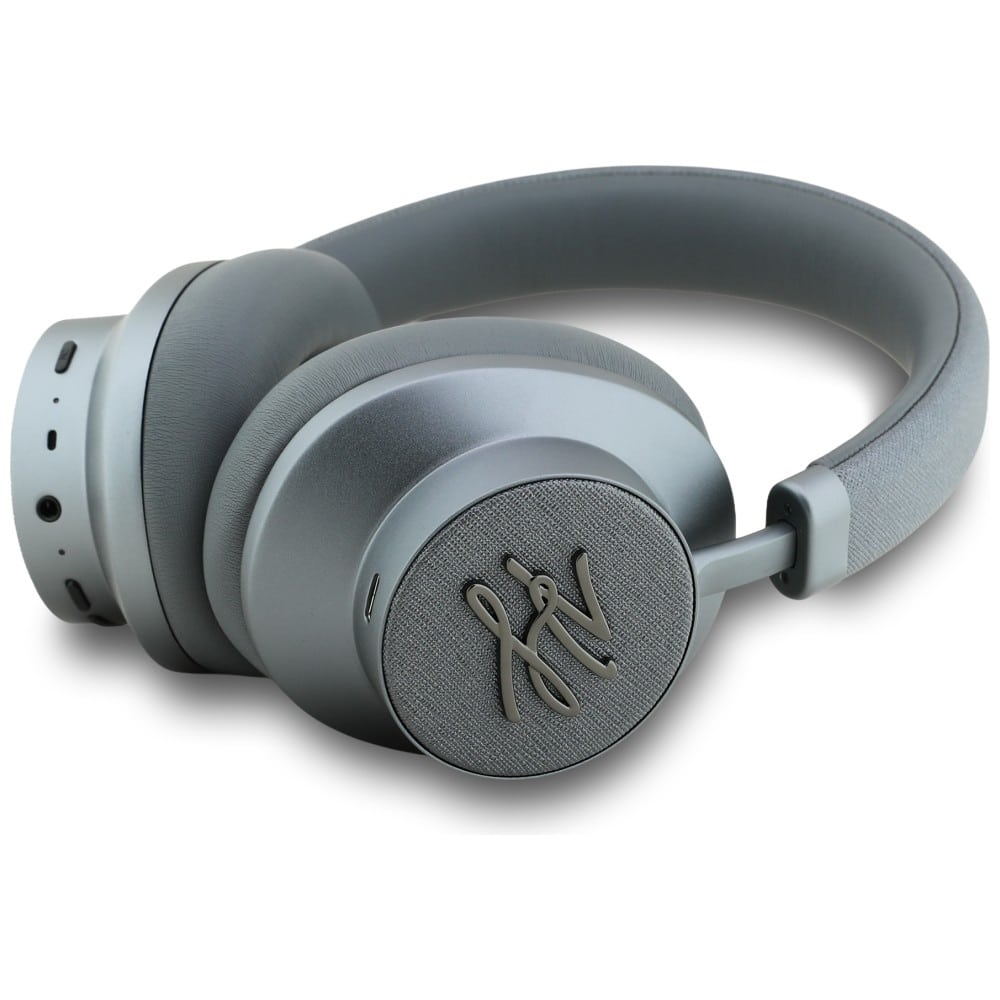 Ακουστικά Karl Lagerfeld με κόκκους σε σχήμα αρχικού Bluetooth ANC γκρι - Image 2