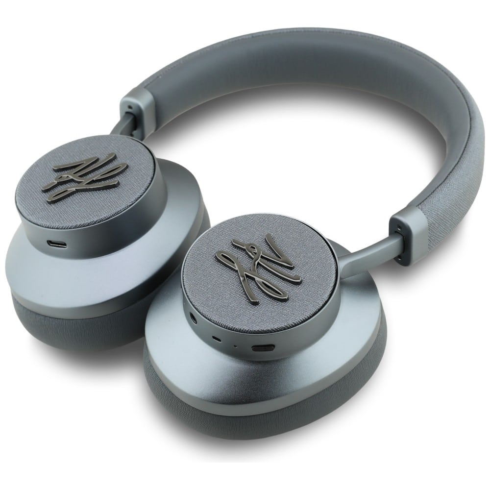 Ακουστικά Karl Lagerfeld με κόκκους σε σχήμα αρχικού Bluetooth ANC γκρι - Image 3