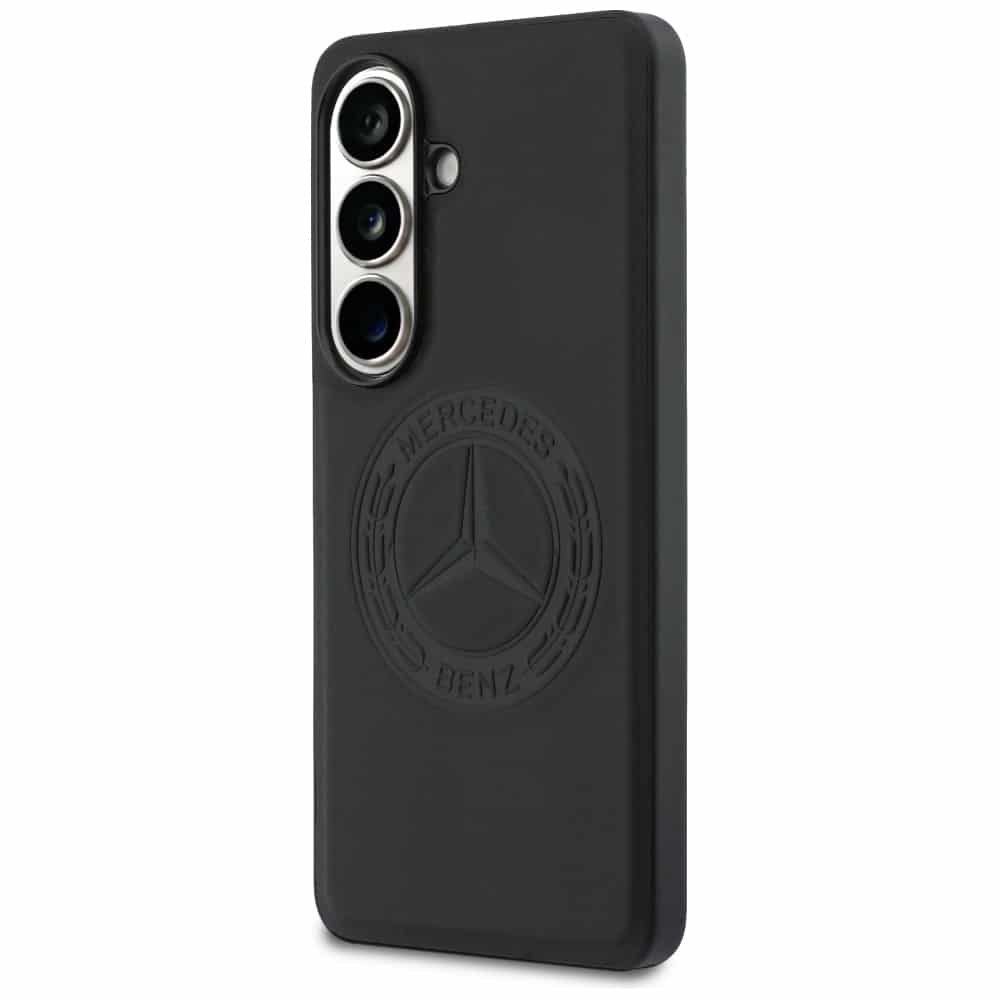 Θήκη Mercedes Vintage Logo MagSafe για Samsung Galaxy S26 μαύρη - Image 2