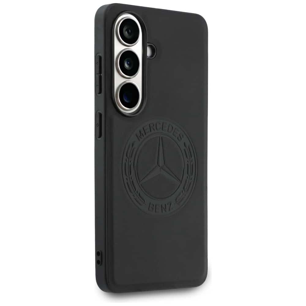 Θήκη Mercedes Vintage Logo MagSafe για Samsung Galaxy S26 μαύρη - Image 4