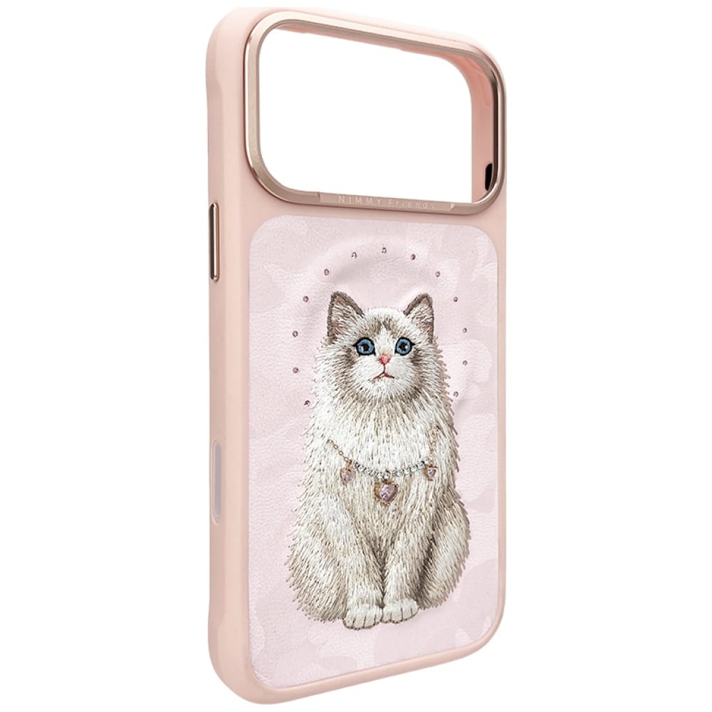 Nimmy Lucky Fashion Cat MagSafe - θήκη για Apple iPhone 17 Pro Max - Ροζ - Image 3