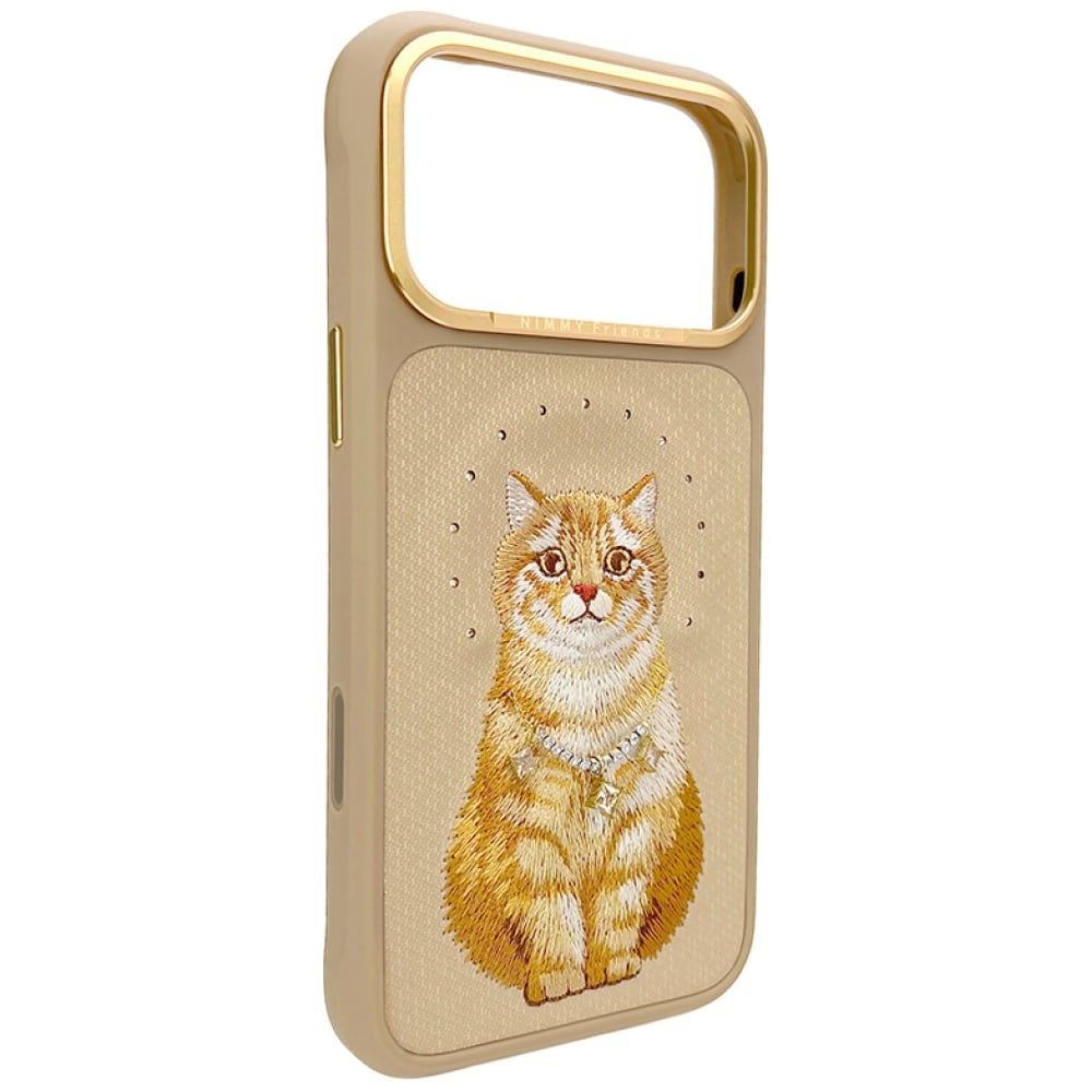 Nimmy Lucky Fashion Cat MagSafe - θήκη για Apple iPhone 17 Pro Max - Καφέ - Image 3