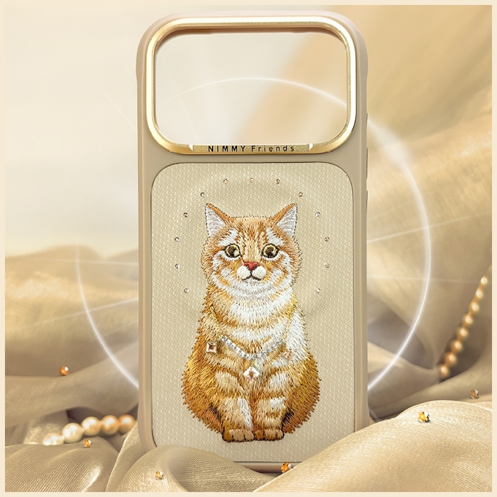 Nimmy Lucky Fashion Cat MagSafe - θήκη για Apple iPhone 17 Pro Max - Καφέ - Image 7