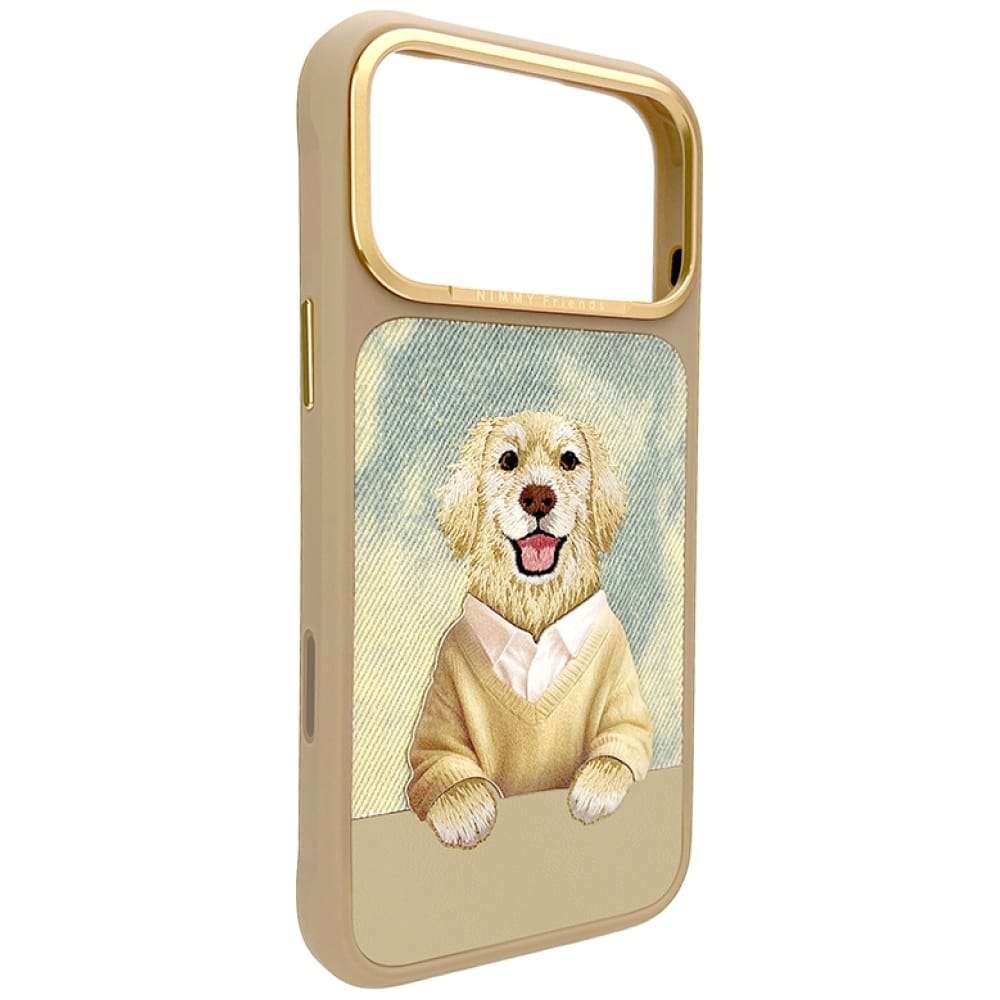 Nimmy Gentle Pets Series Dog - θήκη για Apple iPhone 17 Pro Max - Καφέ - Image 3