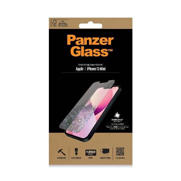PanzerGlass Standard Super+ iPhone 13Mini 5,4" Αντιβακτηριδιακό 2741 - Image 2