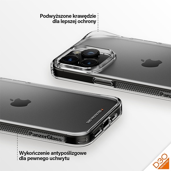 PanzerGlass HardCase - θήκη για Apple iPhone 15 Pro Max - Διάφανο - Image 4