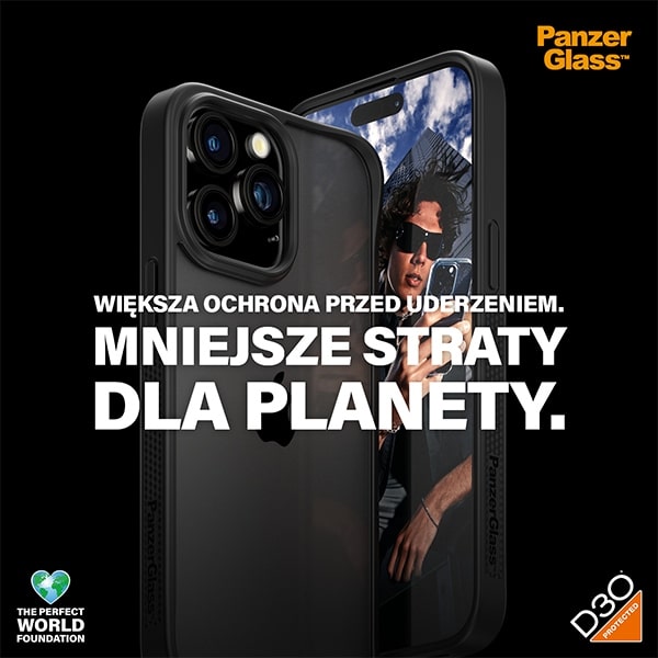 PanzerGlass ClearCase - θήκη για Apple iPhone 15 Pro Max - Μαύρο - Image 6