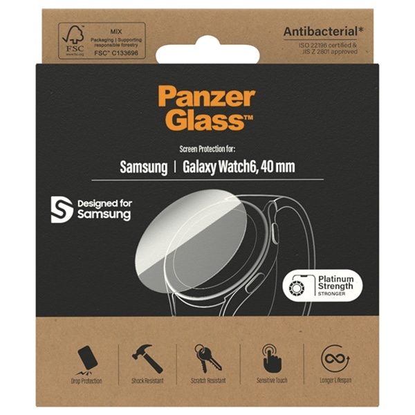 PanzerGlass Galaxy Watch6 40mmΠροστασία Οθόνης Αντιβακτηριδιακό 3683 - Image 3