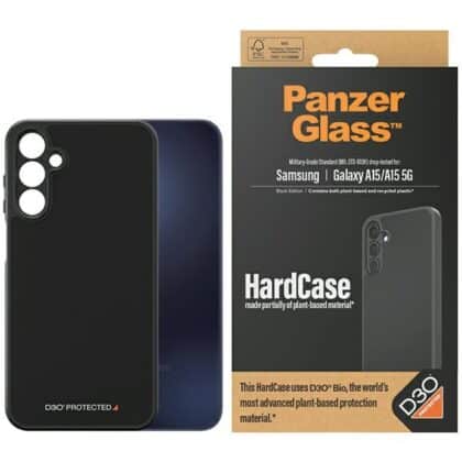 PanzerGlass HardCase - θήκη για Samsung Galaxy A15 / 5G - Μαύρο